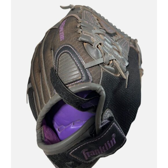 Franklin Fastpitch Pro Series Softball Glove 11in Gray Hand Formed Pocket Mesh - Picture 1 of 7